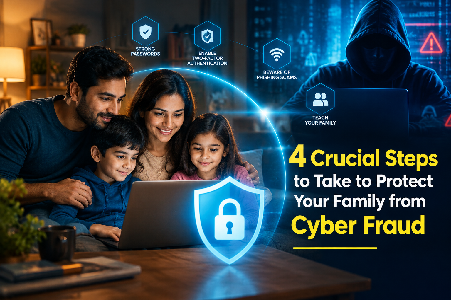 4 Crucial Steps to Take to Protect Your Family from Cyber Fraud